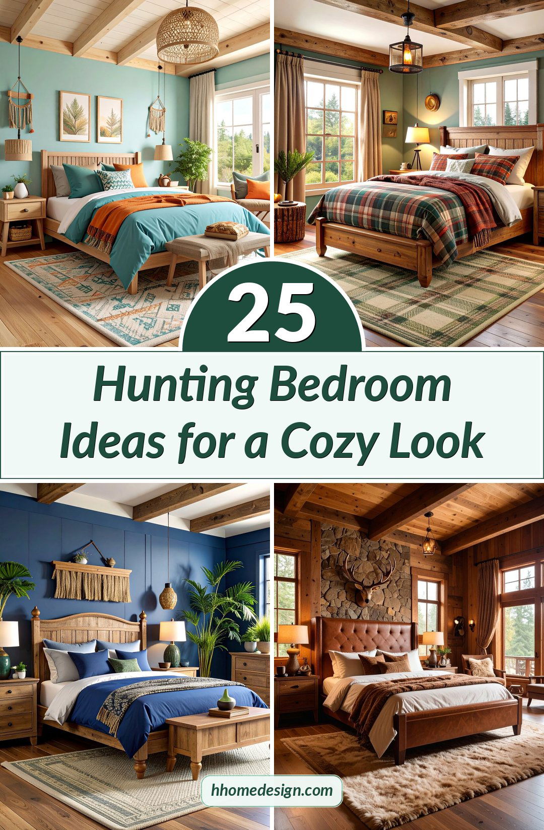 25 Hunting Bedroom Ideas for a Cozy Look