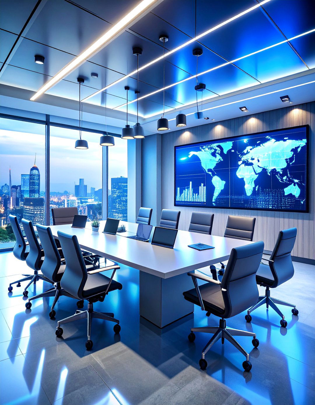 Hybrid Conference Room for Remote Collaboration Optimization - 25 Conference Room Design Ideas and Inspiration