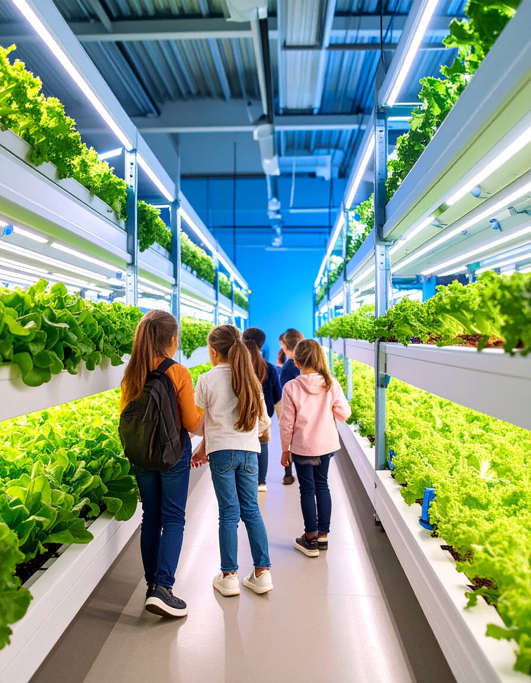 Hydroponic Indoor School Garden - 25 School Garden Ideas