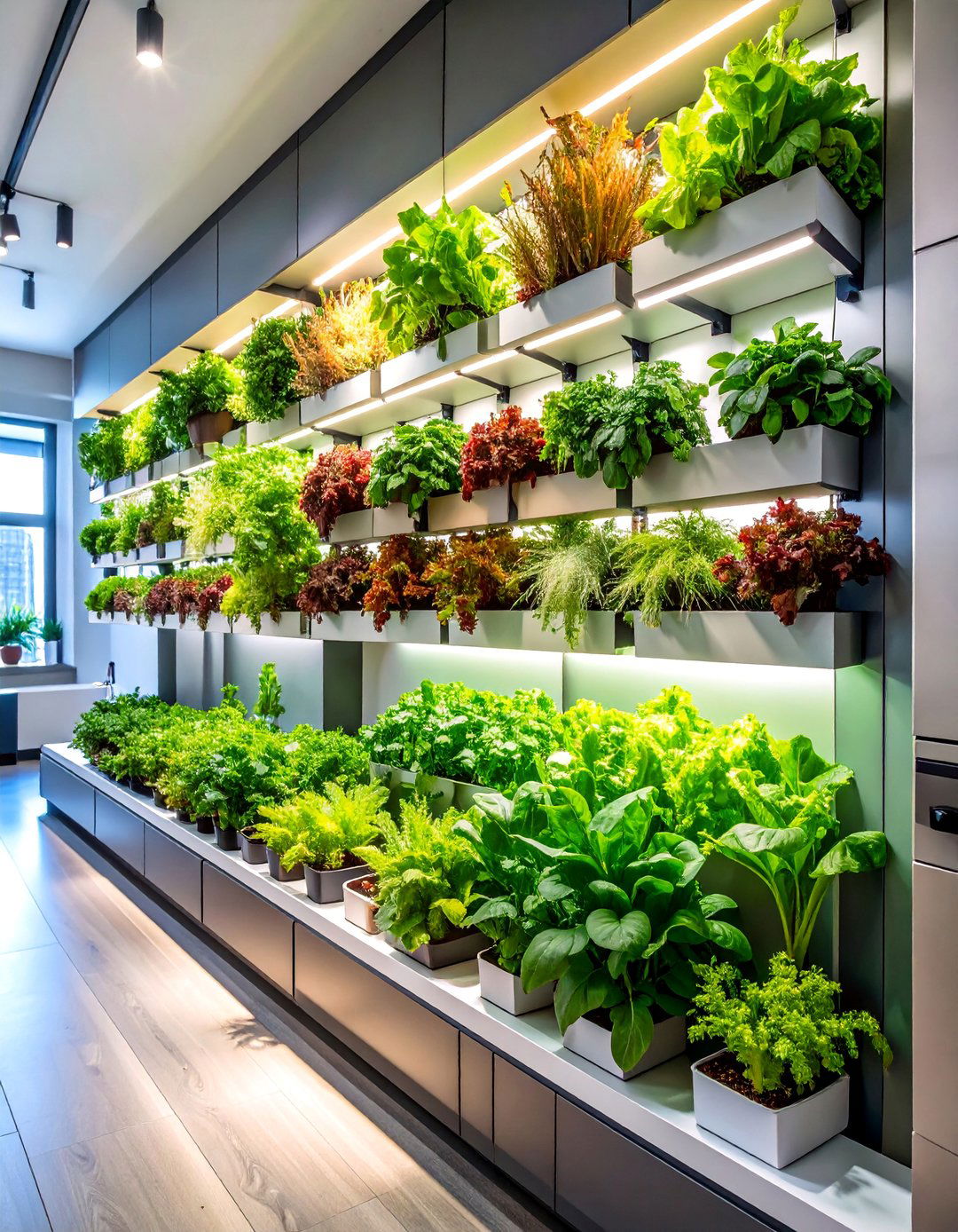 Hydroponic Living Wall System - 25 Indoor Plant Wall Ideas