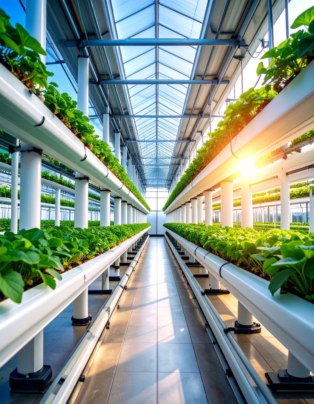 Hydroponic Strawberry Tower System - 25 Strawberry Planter Ideas