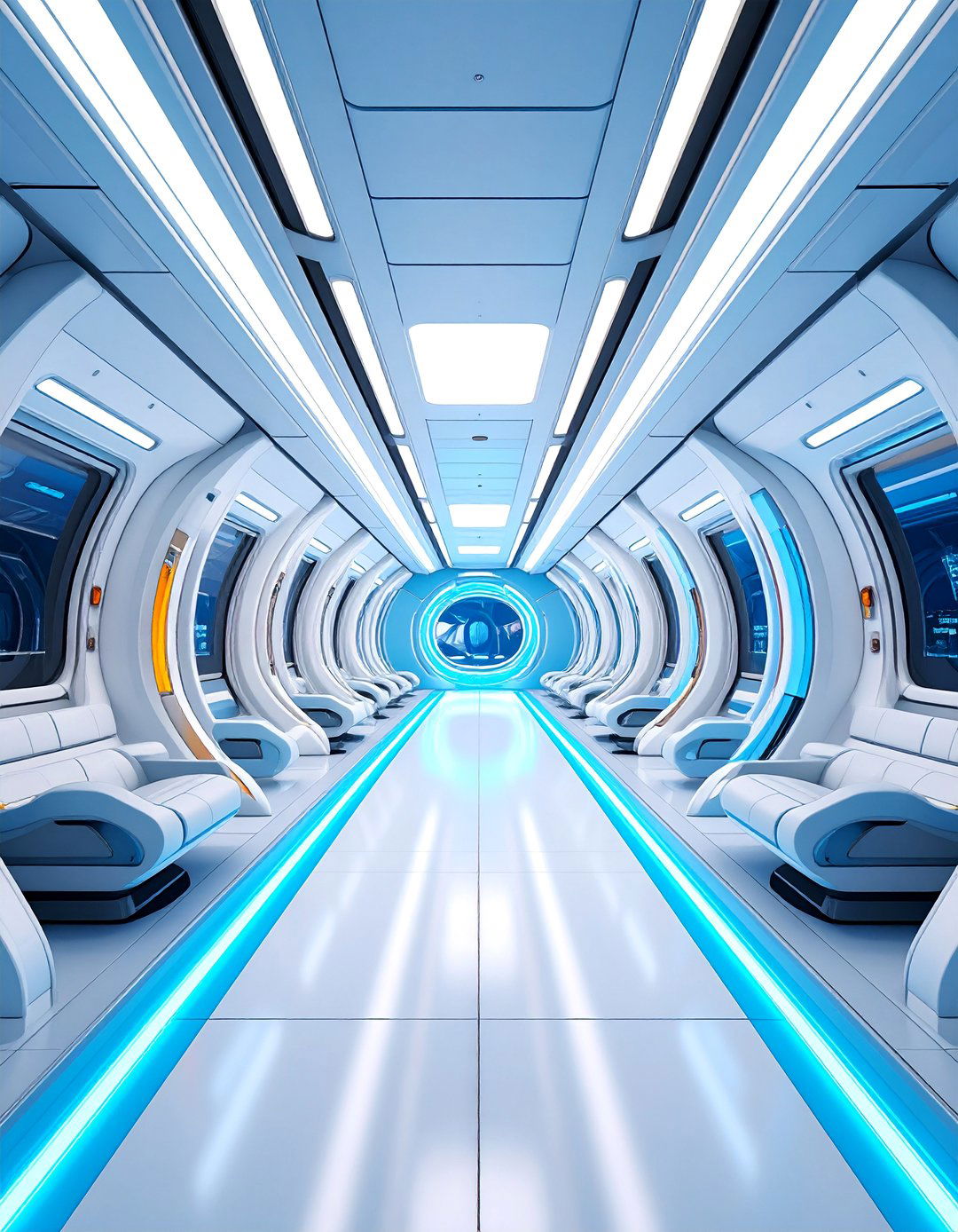 Hyperspace Travel Corridor - 25 Star Wars Room Ideas