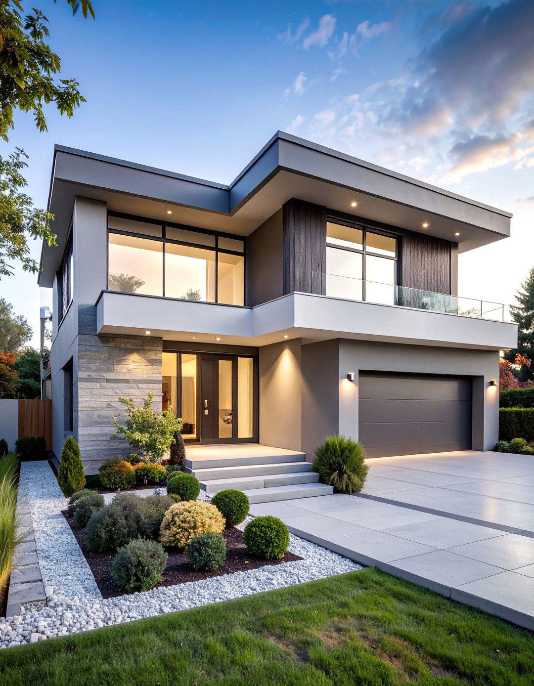 Icicle Cool Contemporary Sophistication - 25 Greige Paint Colors for Exteriors