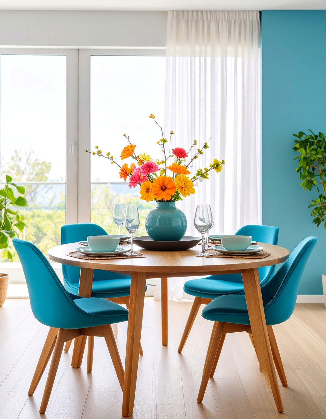 Ikebana Inspired Centerpiece - 25 Flower Centerpiece Ideas