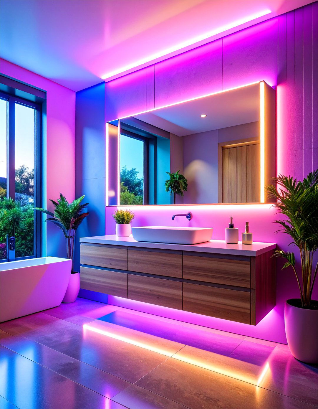 Illuminated Medicine Cabinet Integration - 25 Small Bathroom Lighting Ideas