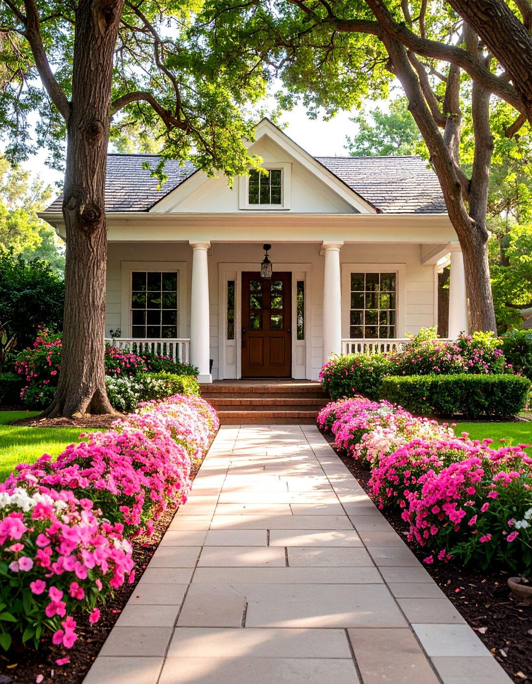 Impatiens Shade Blooming Carpet - 25 Front Door Plants