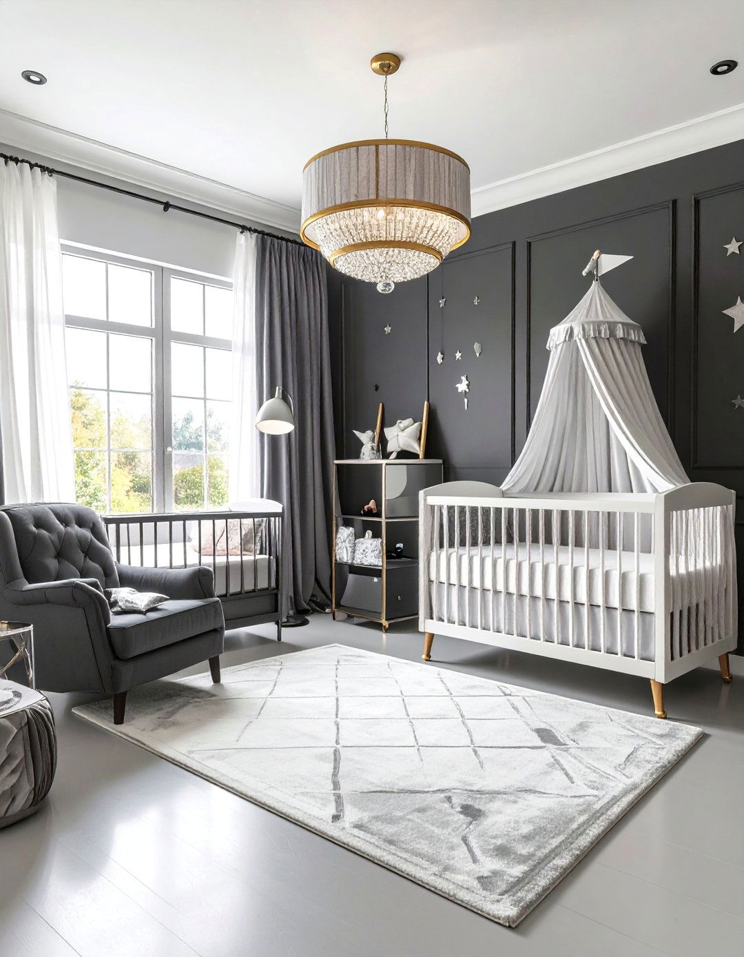 Imperial Elegance Sophisticated Design - 25 Star Wars Nursery Ideas