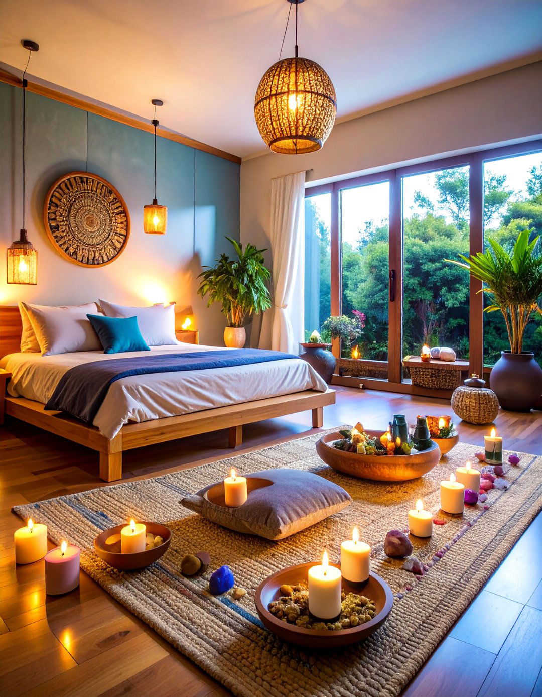 Incense and Aromatherapy Zen Corner - 25 Hippie Bedroom Ideas