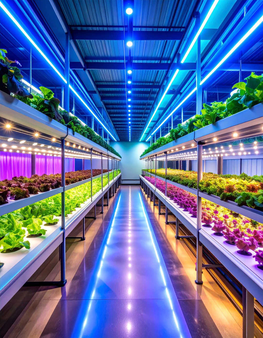 Indoor Hydroponic Garden System - 25 Vegetable Garden Ideas