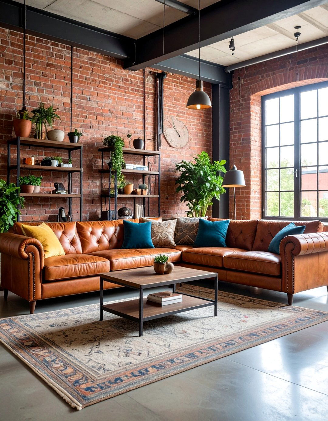 Industrial Bohemian Living Room with Urban Edge - 25 Gypsy Bohemian Living Room Ideas