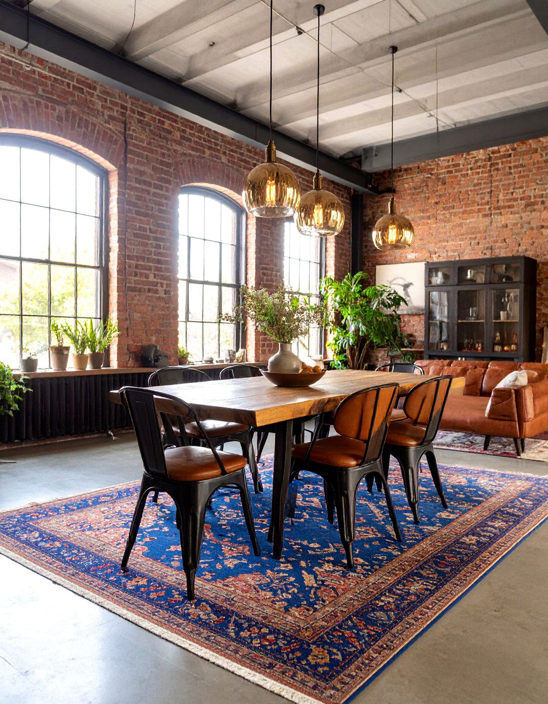 Industrial Casual Dining Room with Exposed Elements - 25 Casual Dining Room Ideas