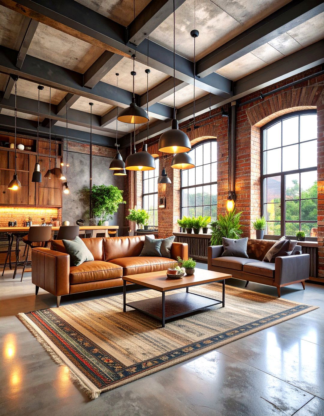Industrial Chic Loft Design - 25 Home Decor Ideas