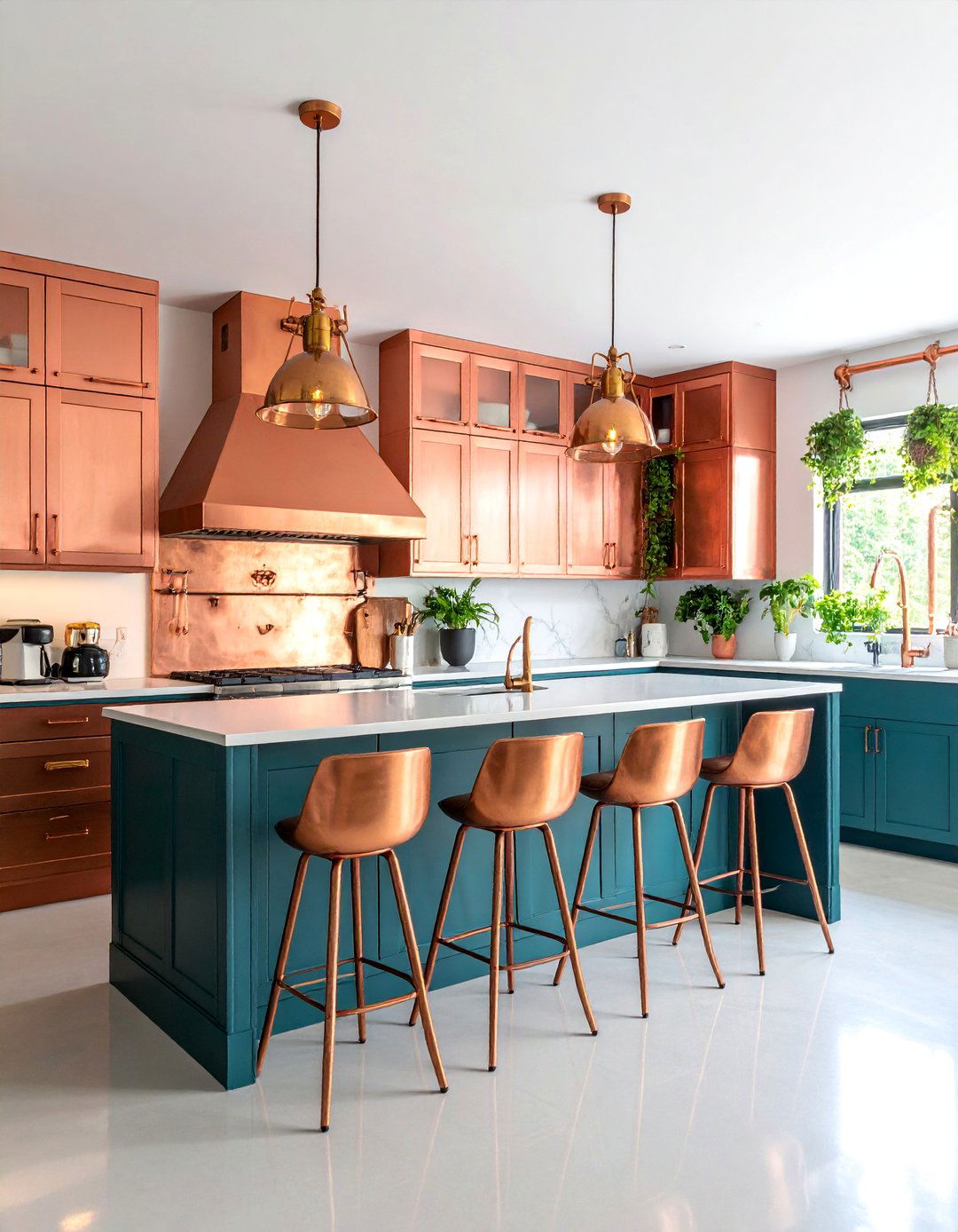 Industrial Chic Steampunk Kitchen - 25 Steampunk Interior Design Ideas