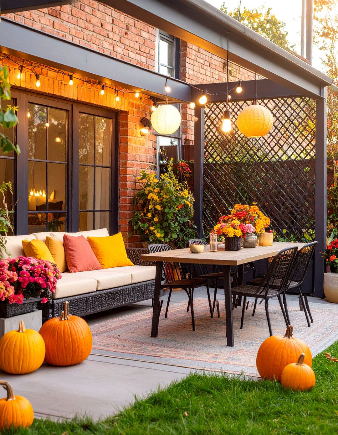 Industrial Chic Townhouse Patio - 25 townhouse patio ideas