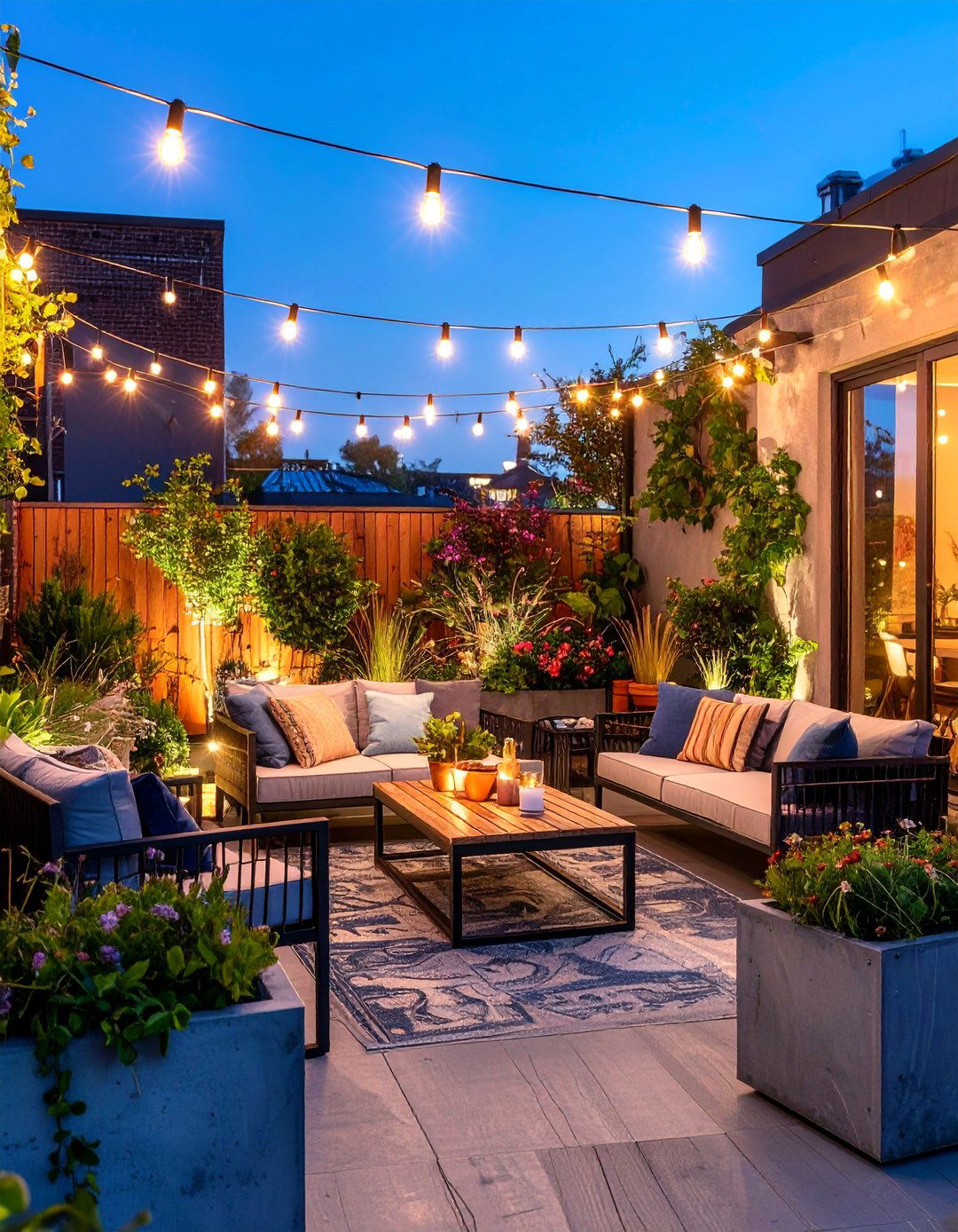 Industrial Chic Urban Loft - 25 Small Patio Ideas