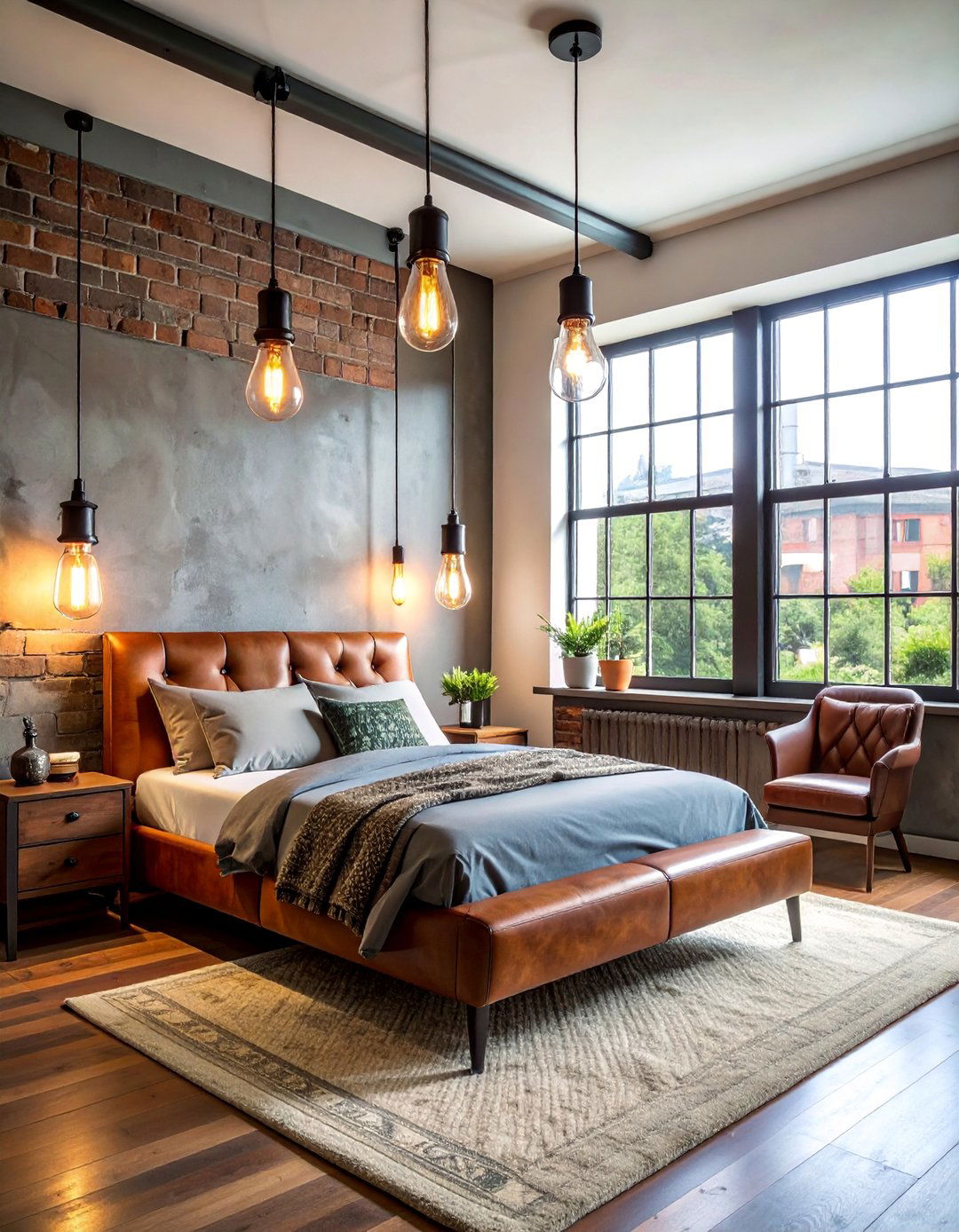 Industrial Edison Bulb Sconces - 25 Bedroom Wall Sconce Ideas