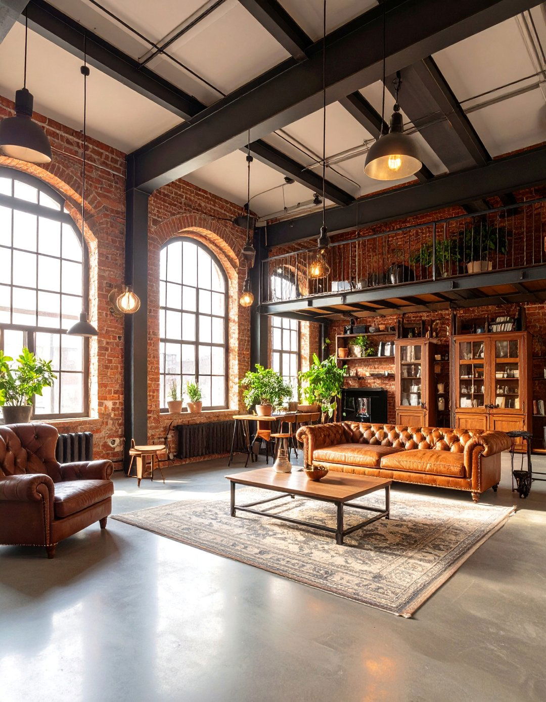 Industrial French Loft Sophistication - 25 French Interior Design Ideas