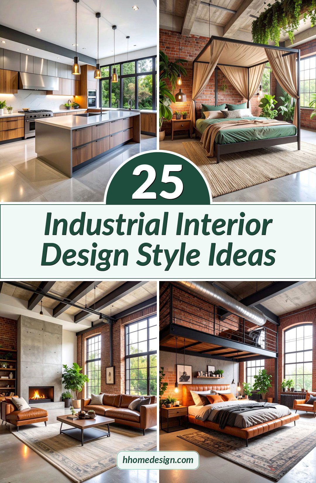 25 Industrial Interior Design Style Ideas