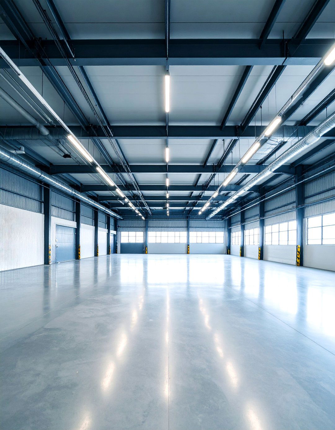 Industrial Loft Garage with Steel Elements - 25 Rustic Garage Ideas
