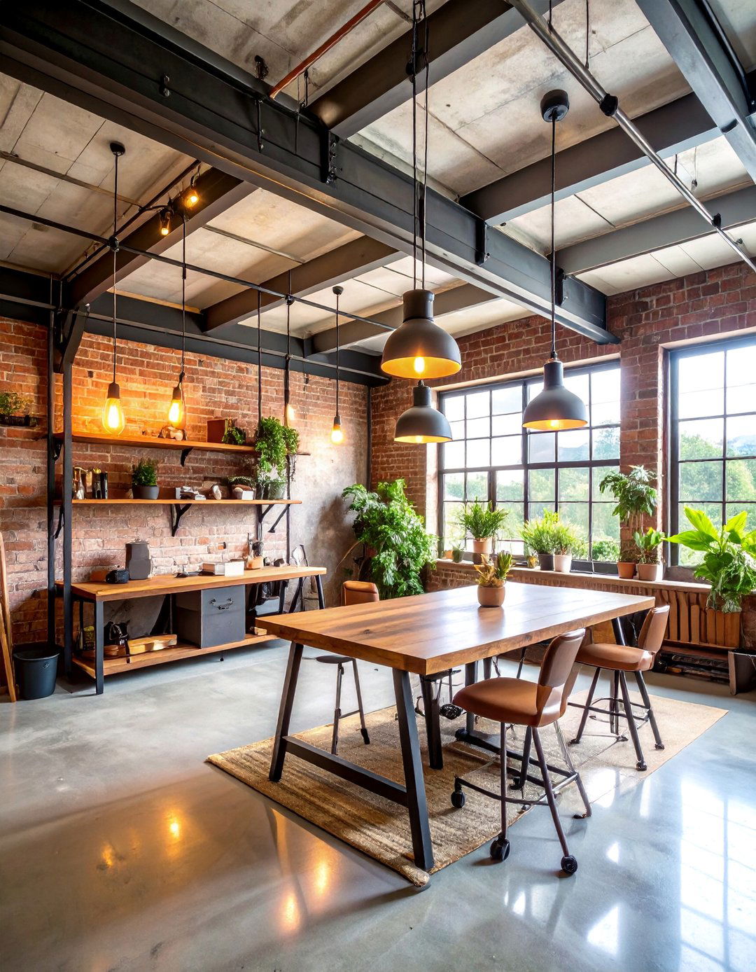 Industrial Loft Trophy Workshop - 25 Hunting Trophy Room Ideas