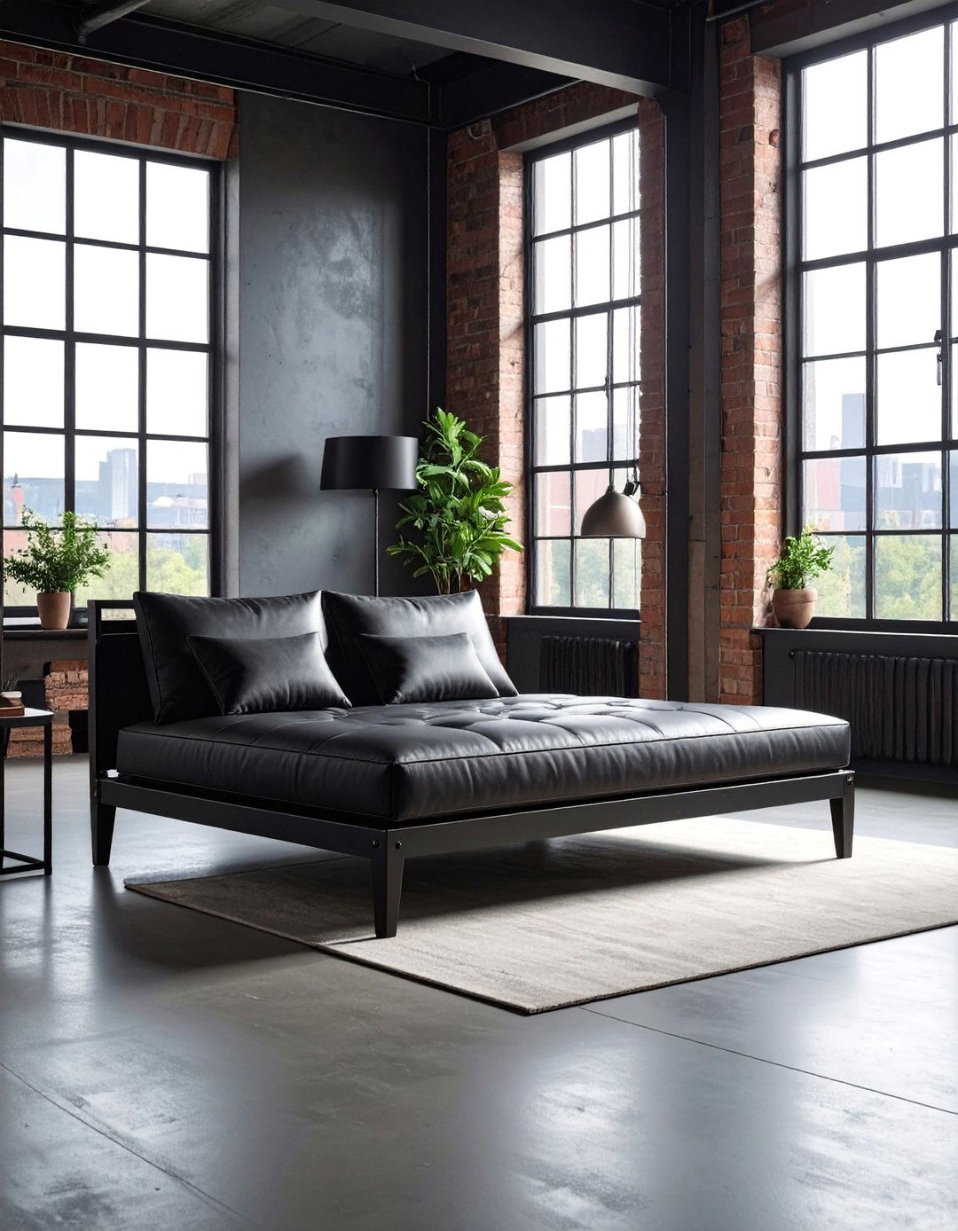 Industrial Metal Frame Daybed - 25 Daybed Ideas for Small Spaces