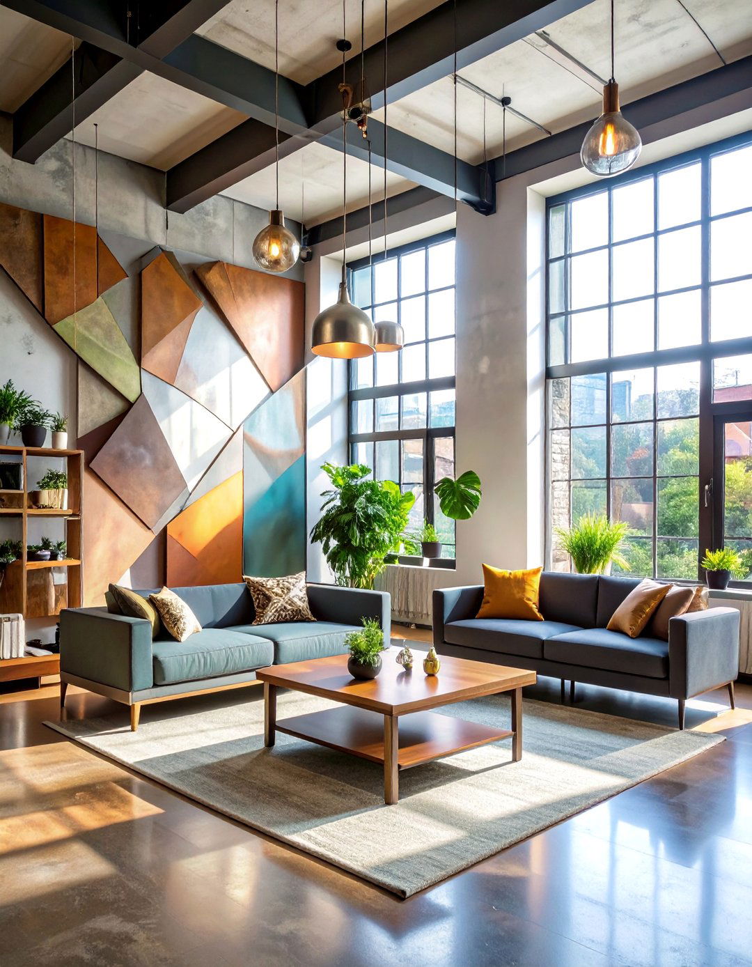 Industrial Metal Wall Sculpture Series - 25 Large Wall Art Ideas