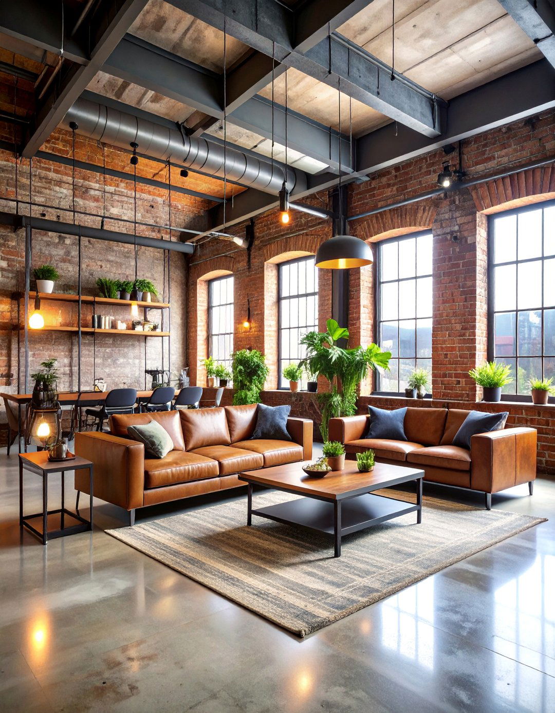 Industrial Modern Loft with Exposed Elements - 25 Room Decorating Ideas