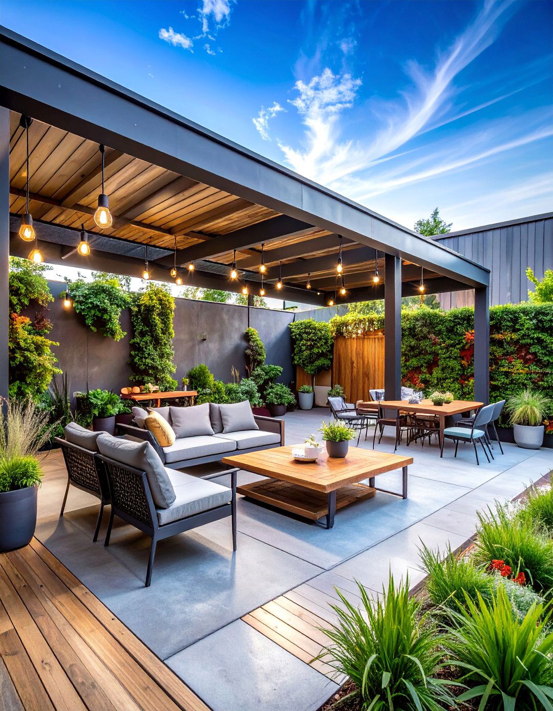 Industrial Urban Loft Style - 25 Covered Patio Ideas