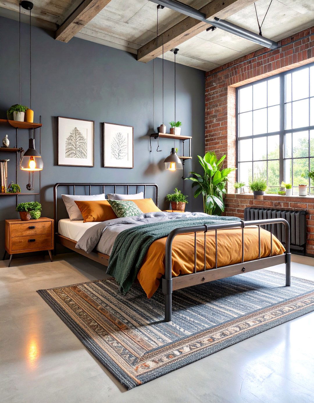 Industrial Urban Teen Bedroom - 25 Teen Bedroom Ideas