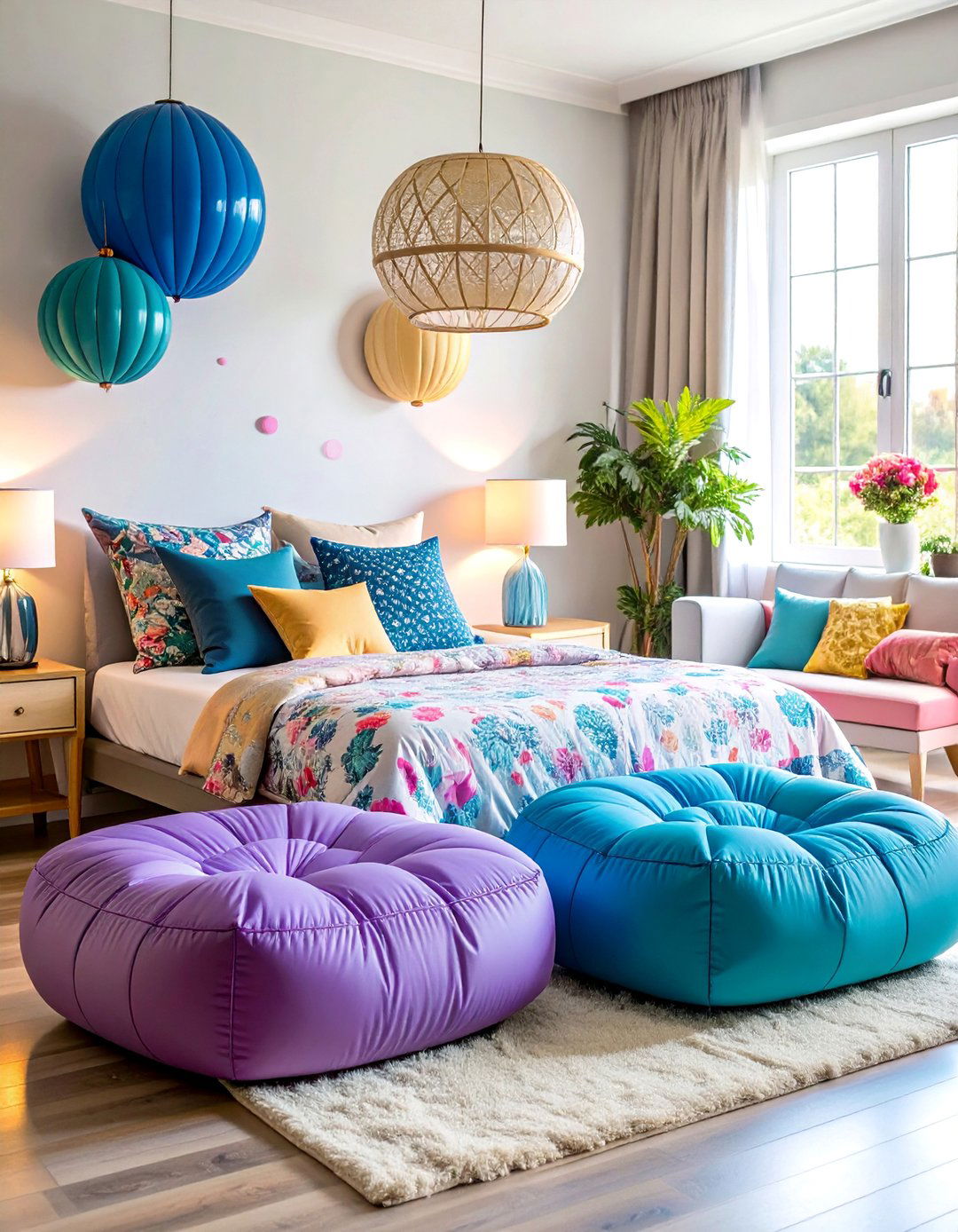 Inflatable Furniture Fun Zone Bedroom - 25 90s Bedroom Decor Ideas