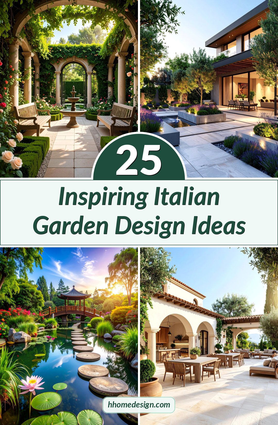 25 Inspiring Italian Garden Design Ideas
