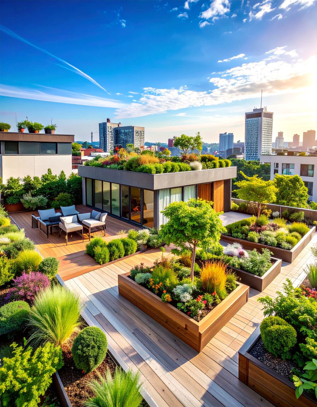 Intensive Green Roof Garden House - 25 Houses With Green Roofs