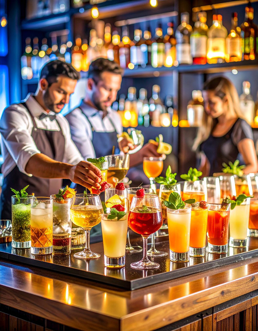 Interactive Beverage Creation Stations - 25 Wedding Entertainment Ideas
