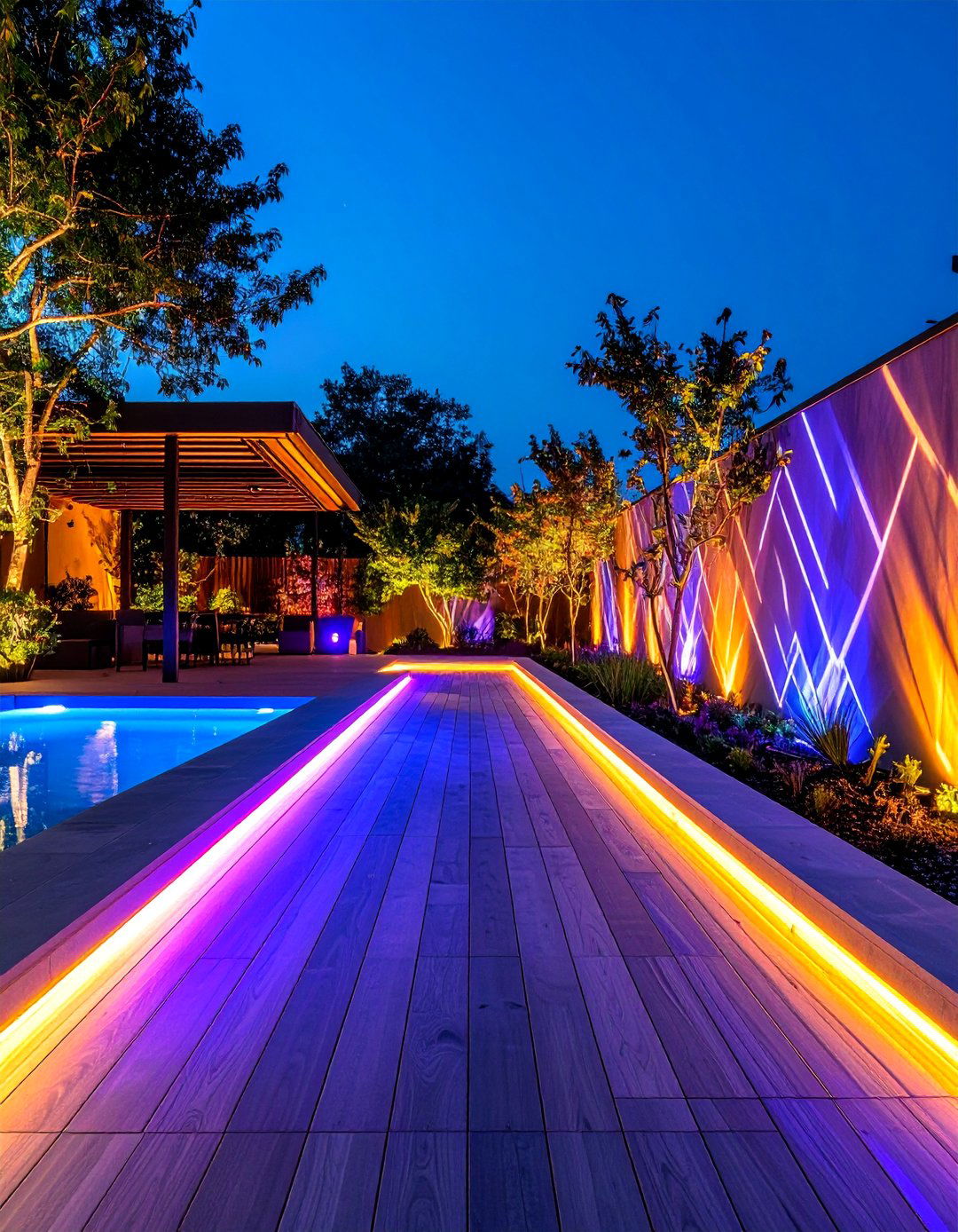 Interactive Lighting Art Installation - 25 Fence Art Ideas