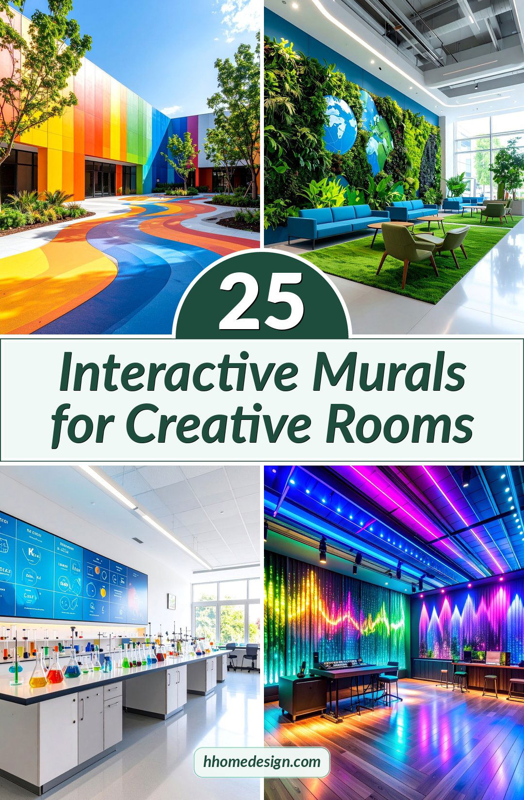 25 Interactive Murals for Creative Rooms