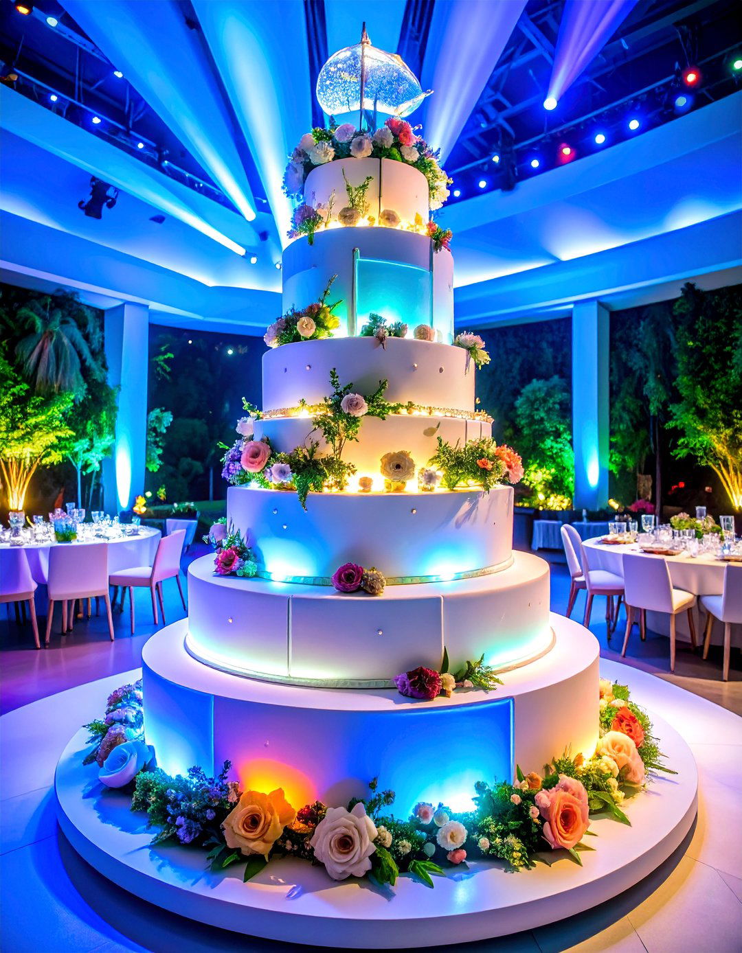 Interactive Wedding Cake with Surprise Elements - 25 Wedding Cake Ideas