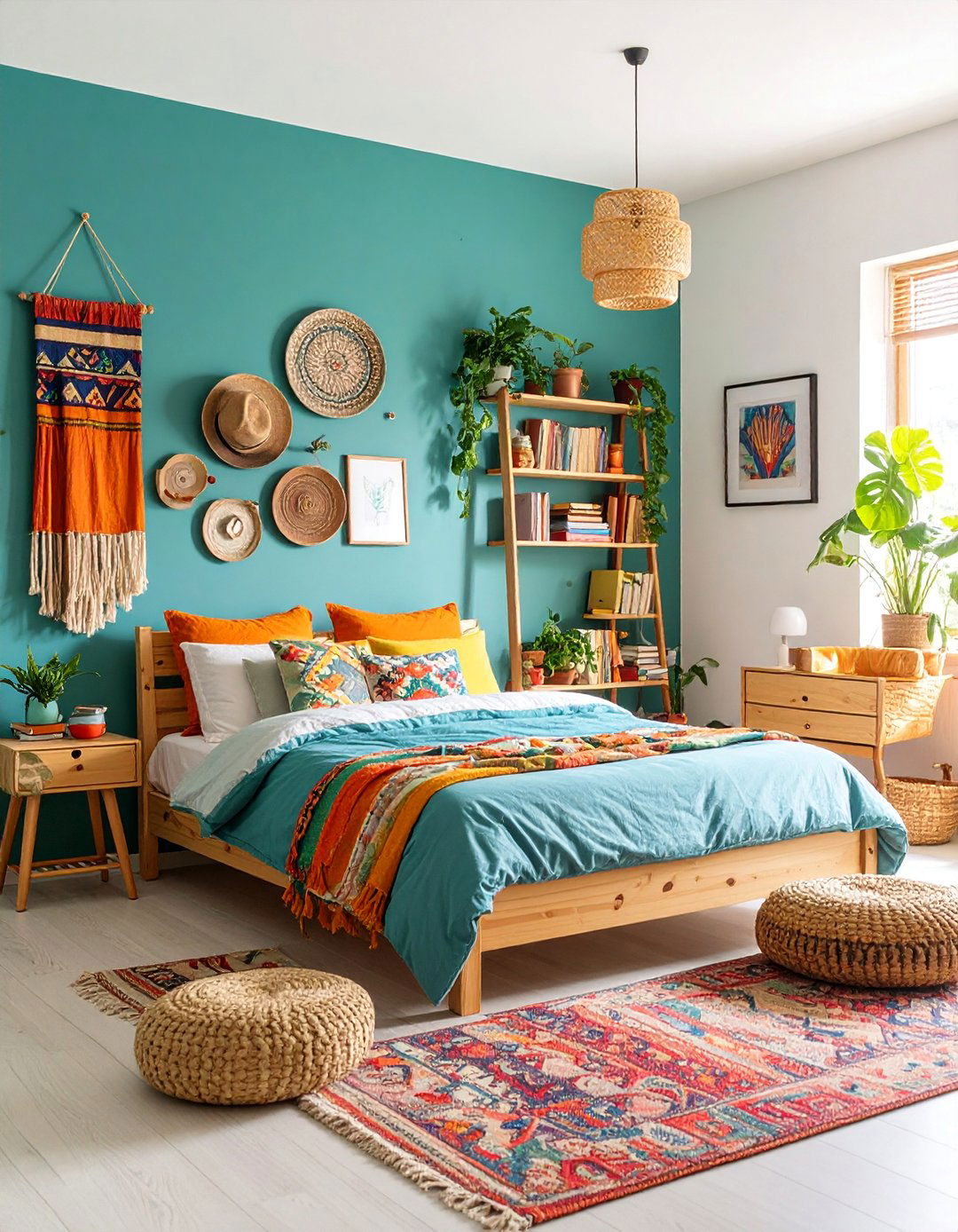 International Student Bedroom with Cultural Heritage Elements - 25 Student Bedroom Design Ideas
