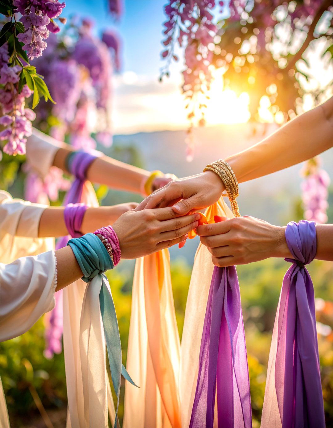 Intimate Handfasting Ceremony Ritual - 25 Romantic Wedding Ideas