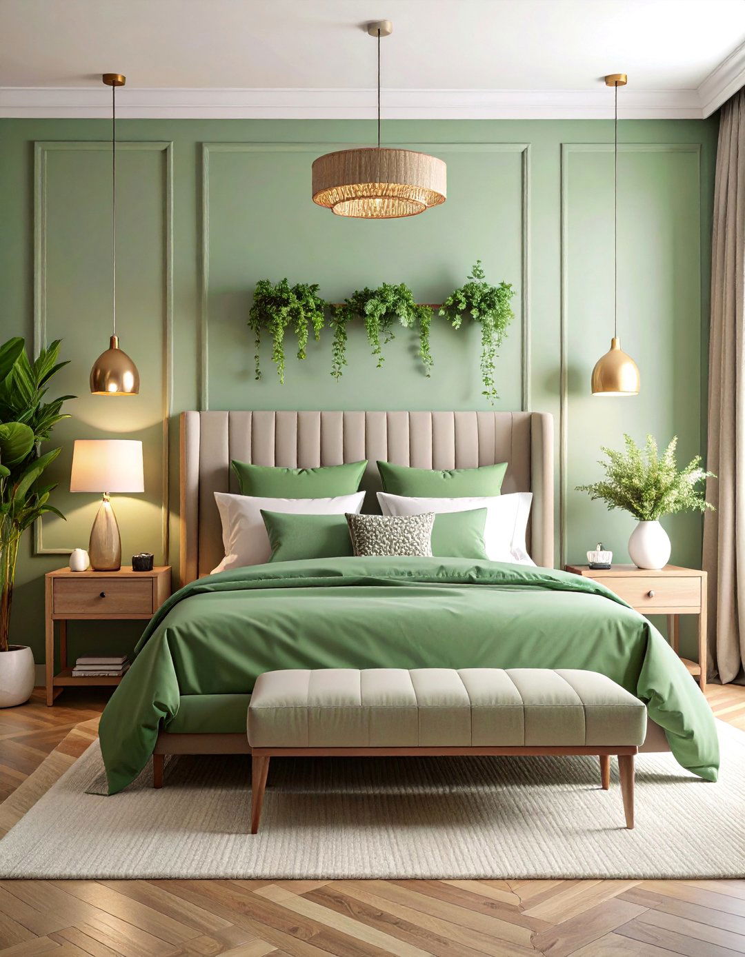 Jade Green Guest Room Welcome - 25 Jade Green Bedroom Ideas
