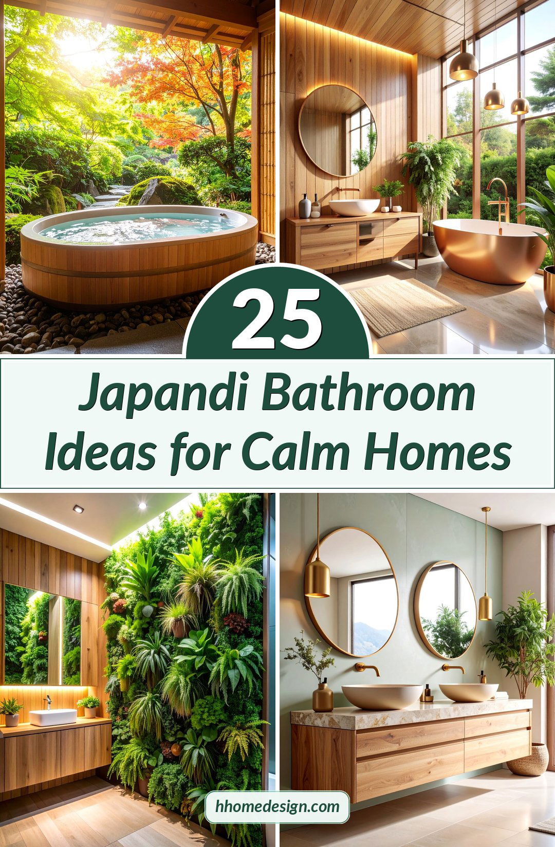 25 Japandi Bathroom Ideas for Calm Homes
