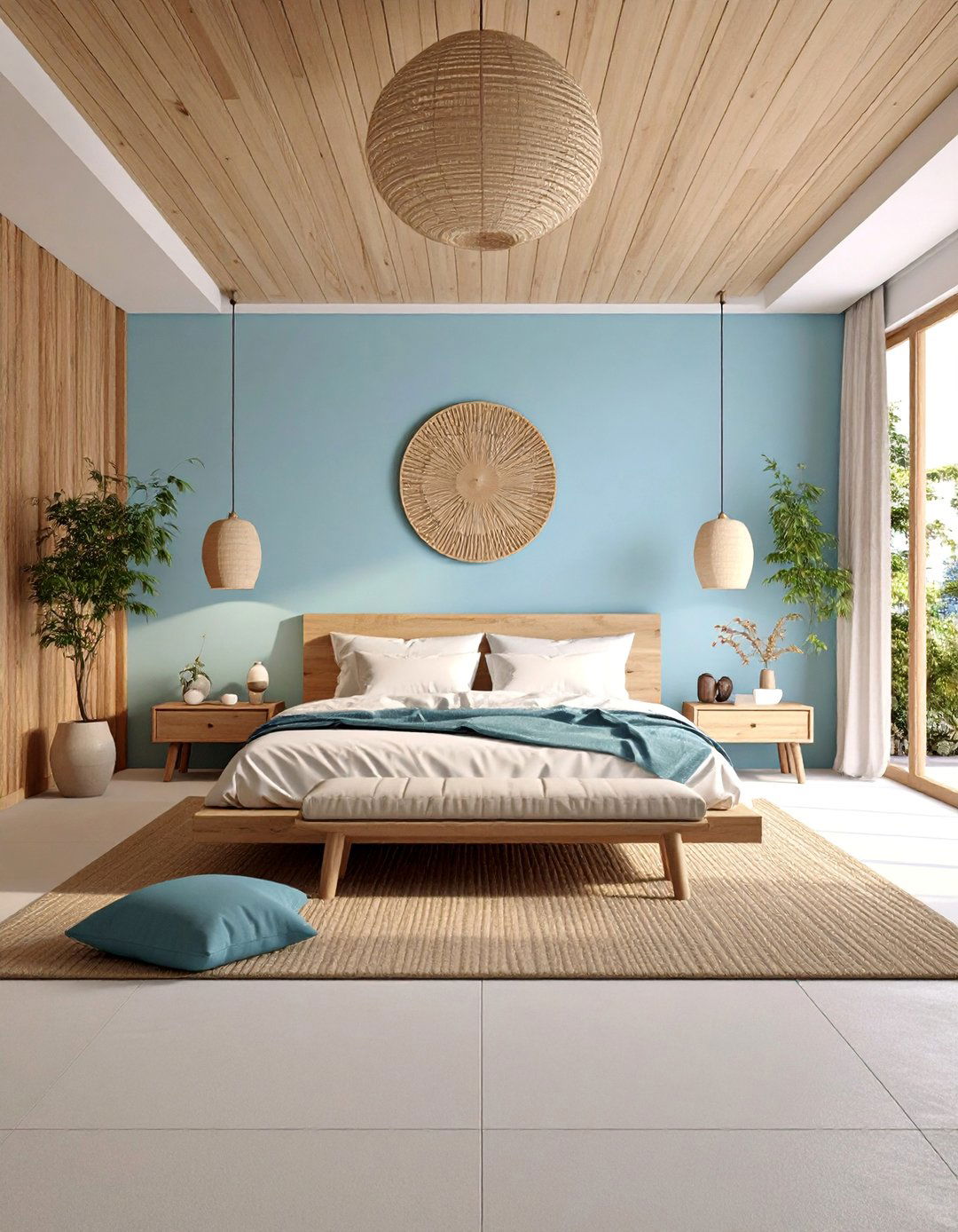 Japandi Bedroom Fusion - 25 Bedroom Decor Ideas