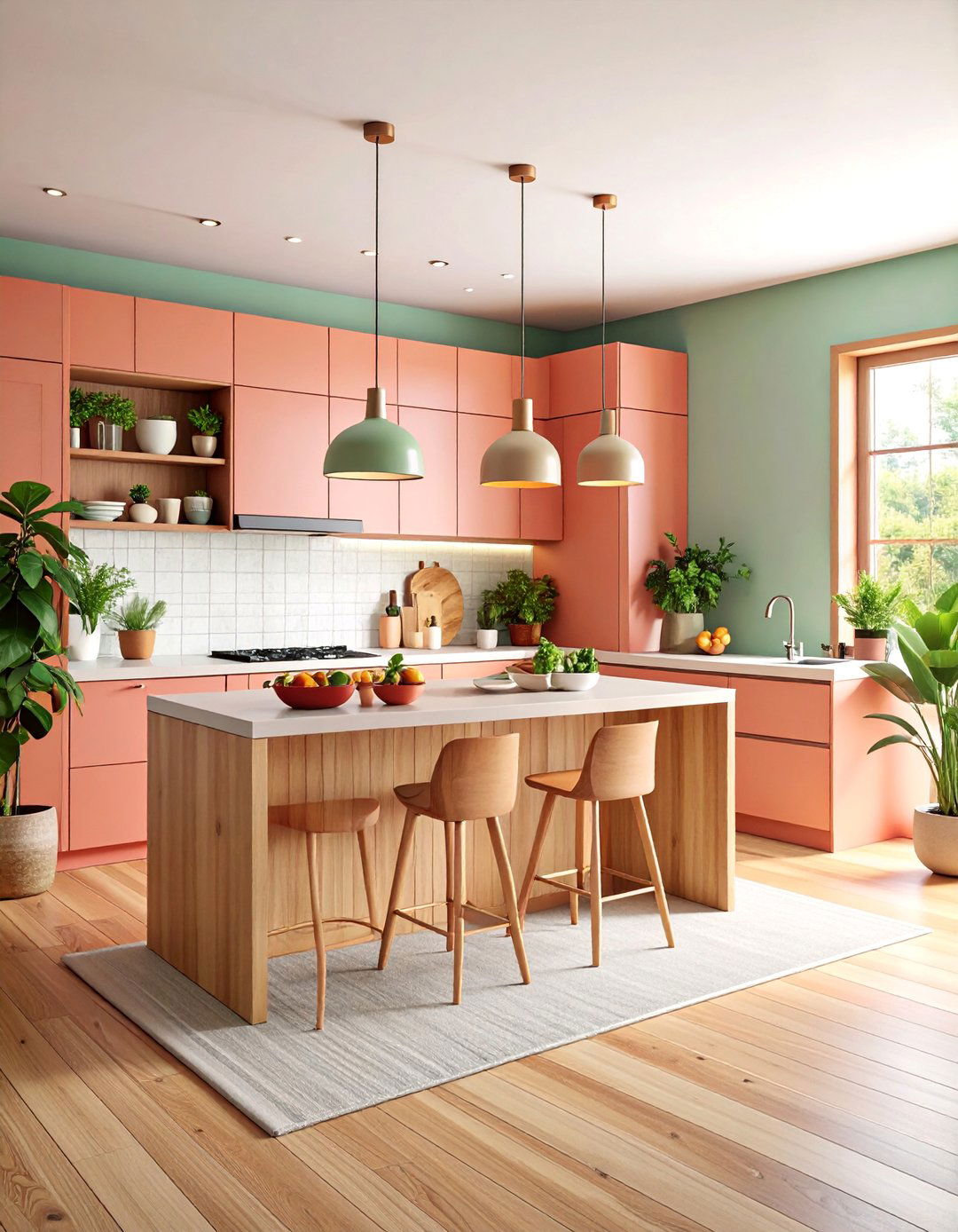Japandi Minimalist Kitchen with Natural Harmony - 25 Natural Kitchen Design Ideas