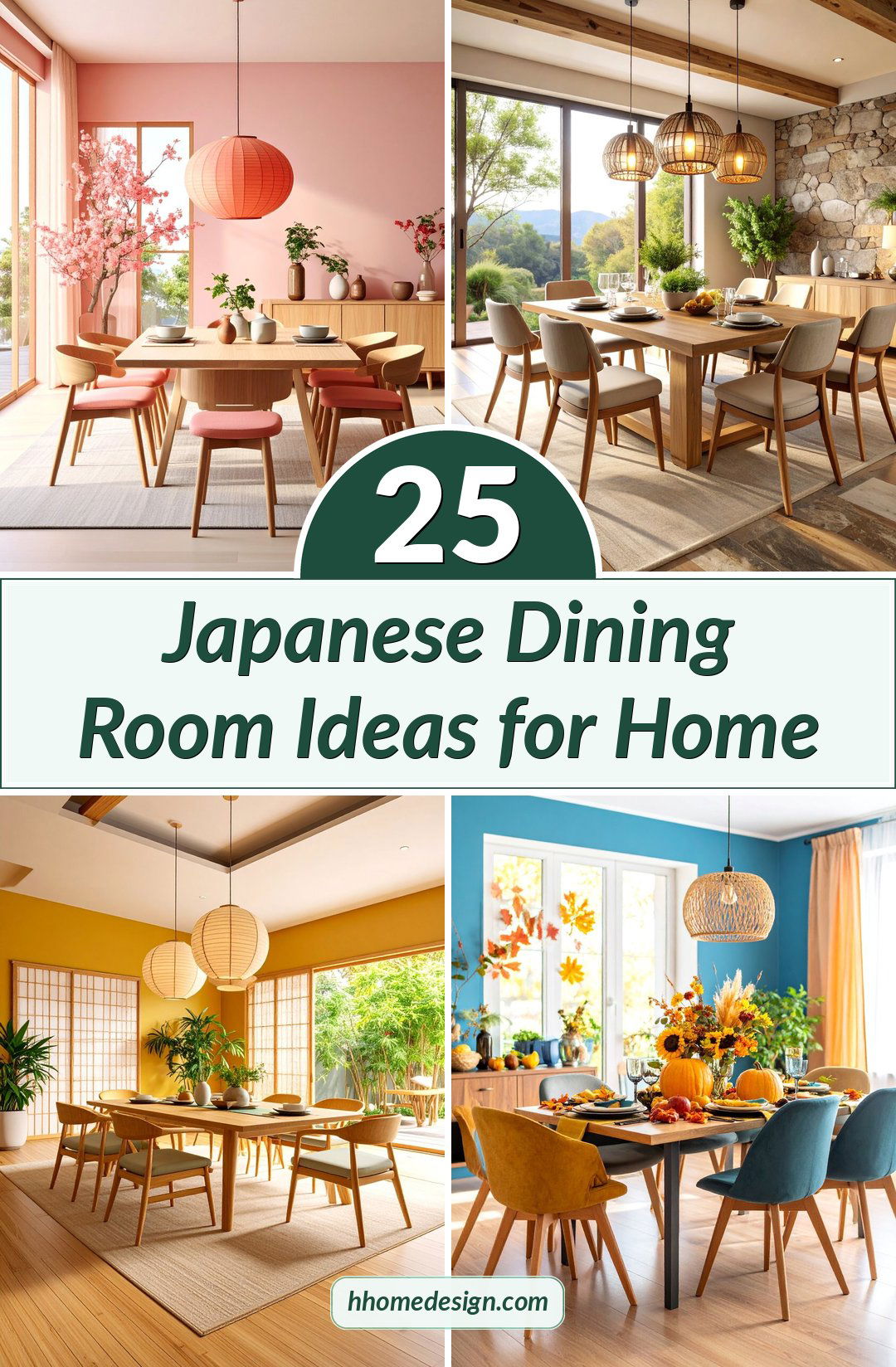 25 Japanese Dining Room Ideas for Home