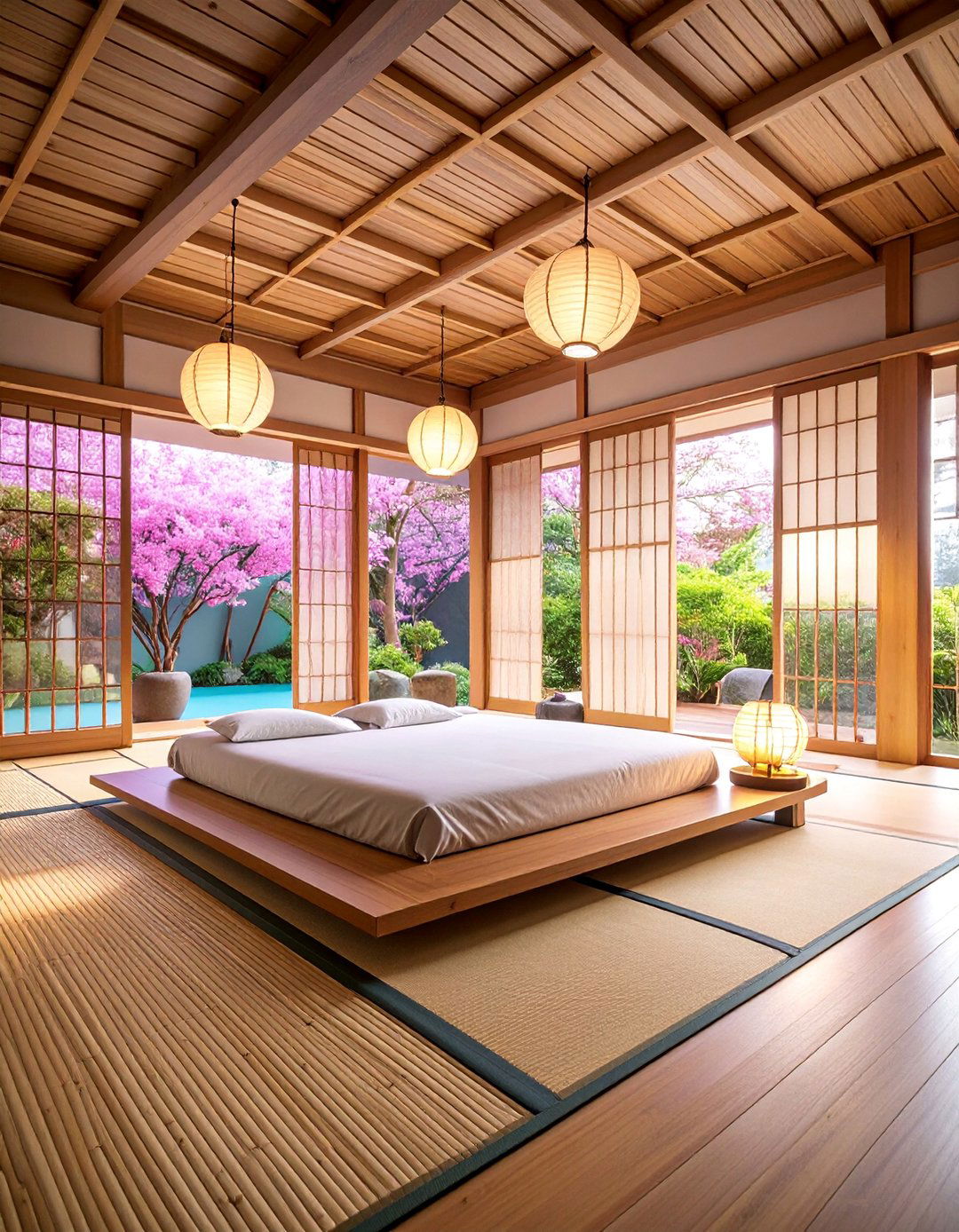 Japanese Inspired Zen Apartment - 25 Small Apartment Ideas for Guys