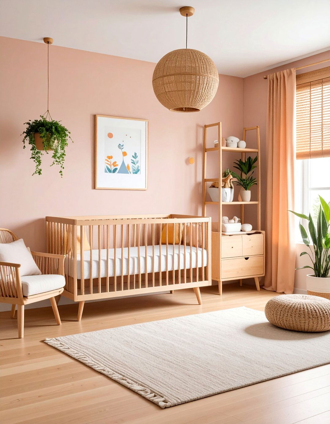 Japanese Inspired Zen Nursery - 25 Minimalist Nursery Ideas