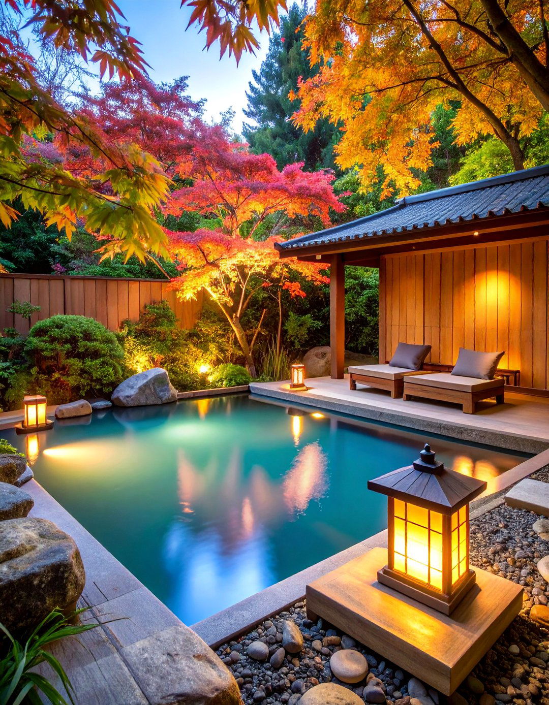 Japanese Onsen Style Plunge Pool - 25 Plunge Pool Ideas