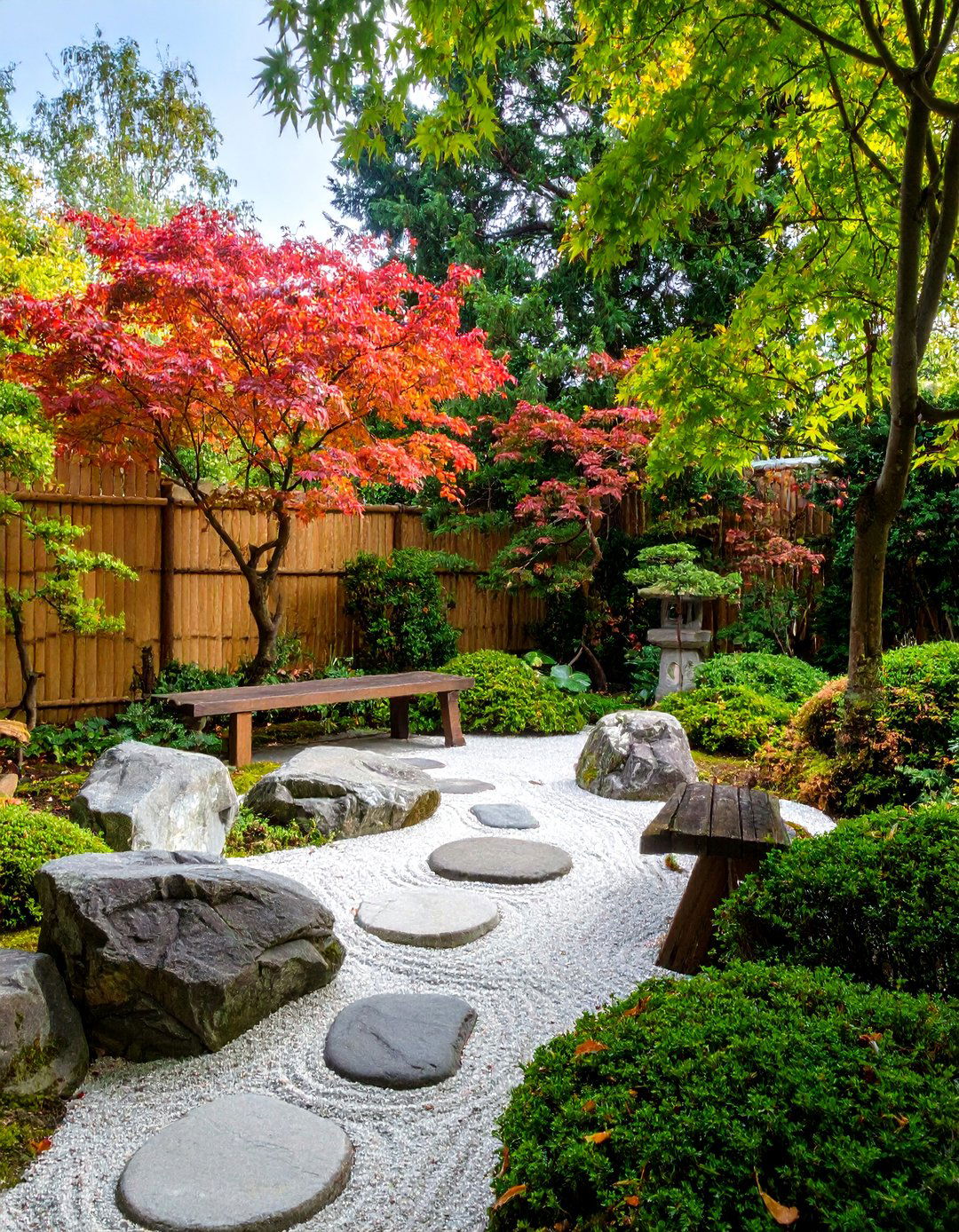 Japanese Rock Garden Corner - 25 Corner Garden Ideas