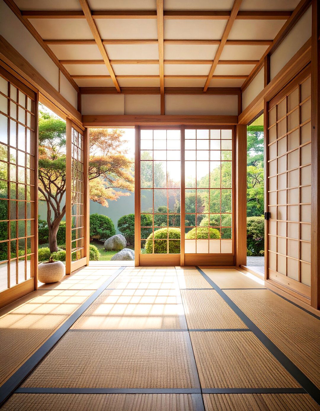 Japanese Shoji Inspired Sliding Screens - 25 Sliding Door Curtain Ideas