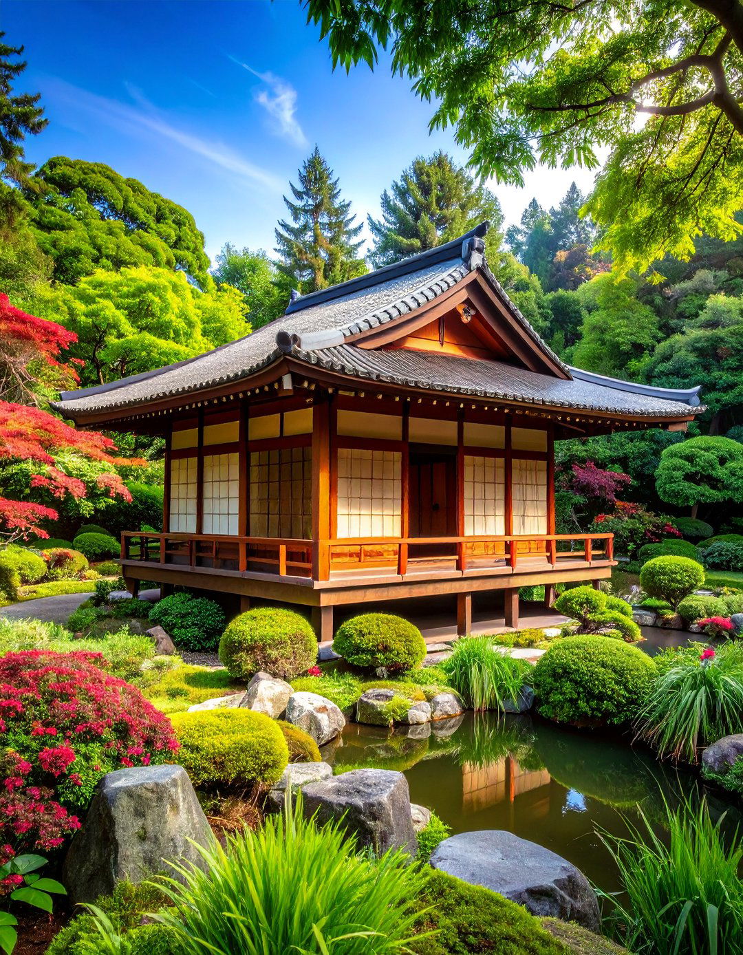 Japanese Tea House Duck Pavilion - 25 Duck House Ideas