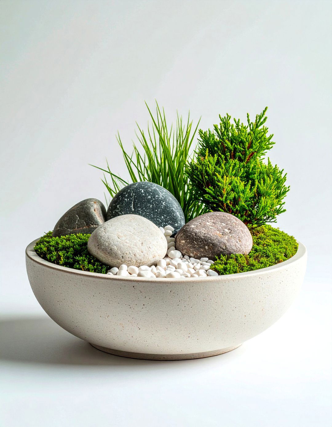 Japanese Zen Contemplative Garden - 25 Potted Plant Arrangement Ideas